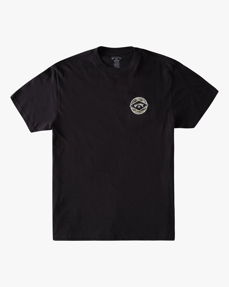 Billabong Rotor Arch Short Sleeve T-Shirt - Black