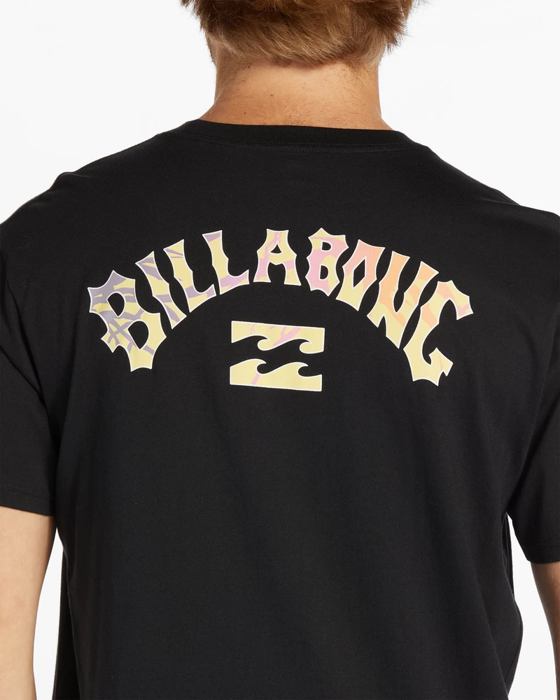 Billabong Arch Fill Short Sleeve T-Shirt - Black
