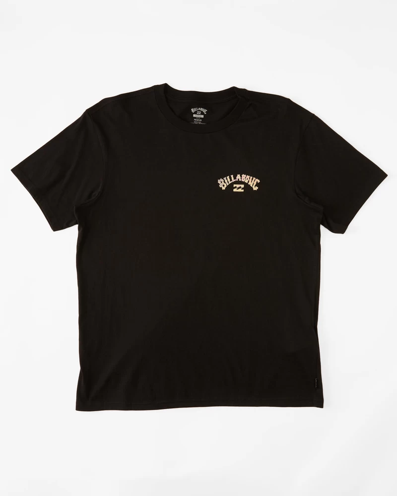 Billabong Arch Fill Short Sleeve T-Shirt - Black