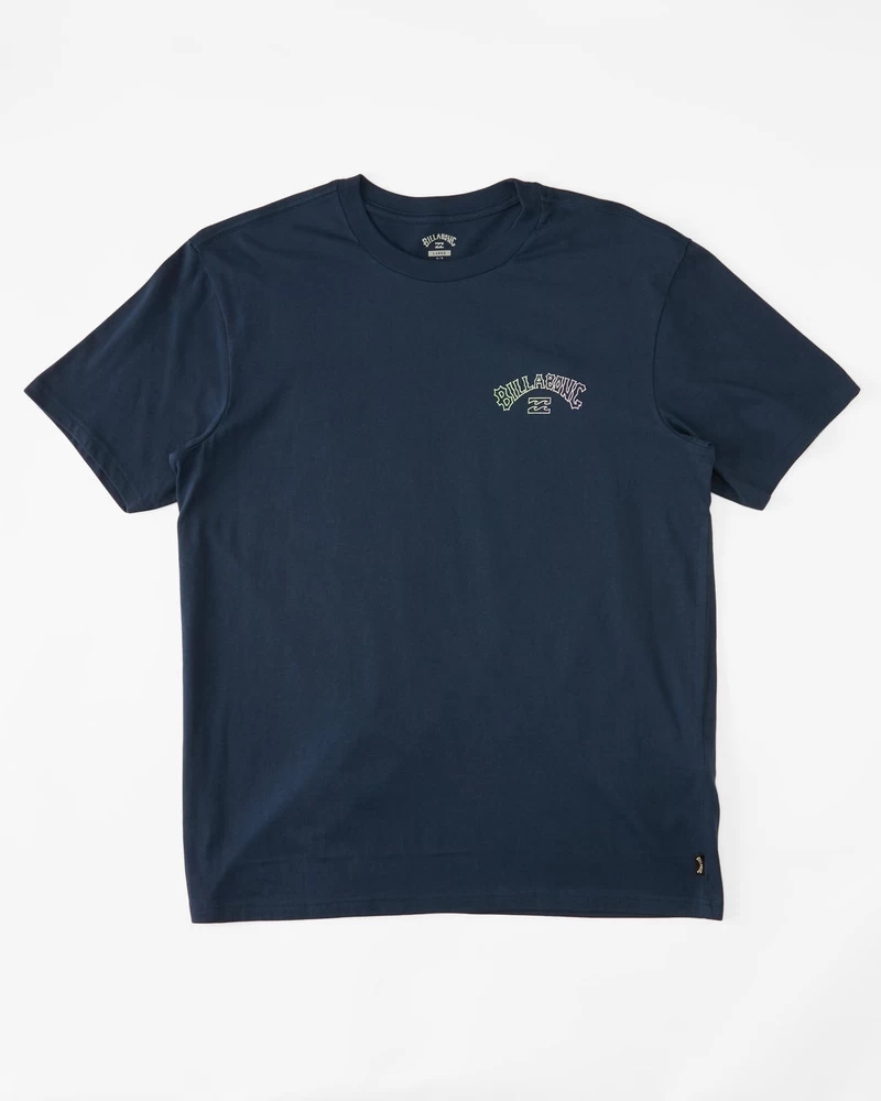Billabong Arch Fill Short Sleeve T-Shirt - Dark Blue