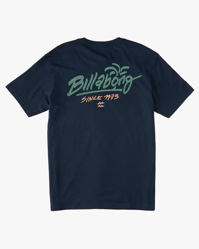 Billabong Lounge Short Sleeve T-Shirt - Dark Blue