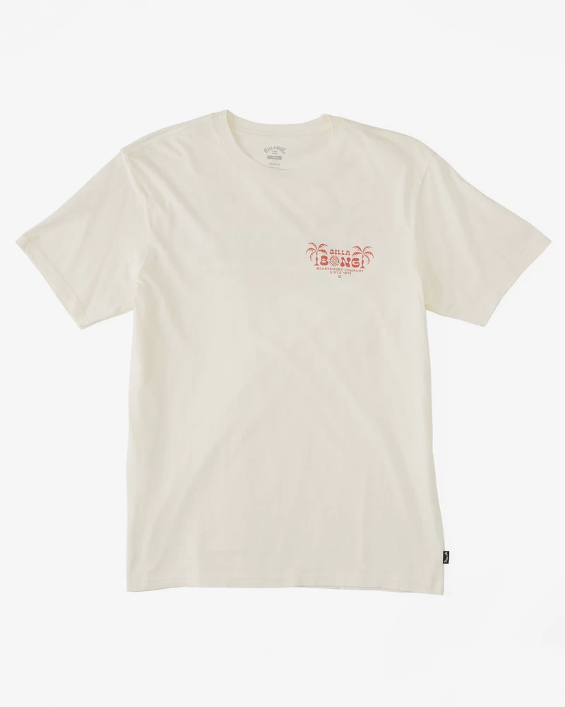 Billabong Lounge Short Sleeve T-Shirt - Off White