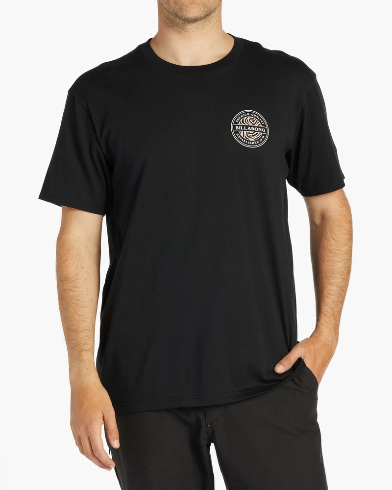 Billabong Rotor Short Sleeve T-Shirt - Black