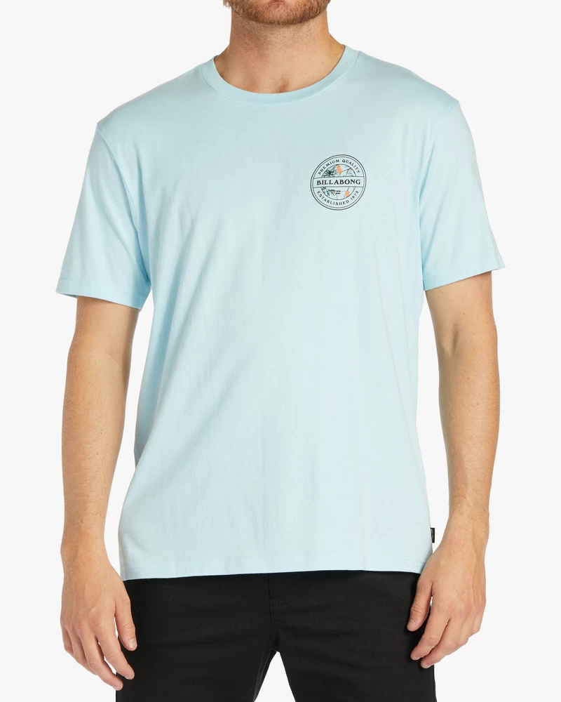 Billabong Rotor Short Sleeve T-Shirt - Coastal Blue