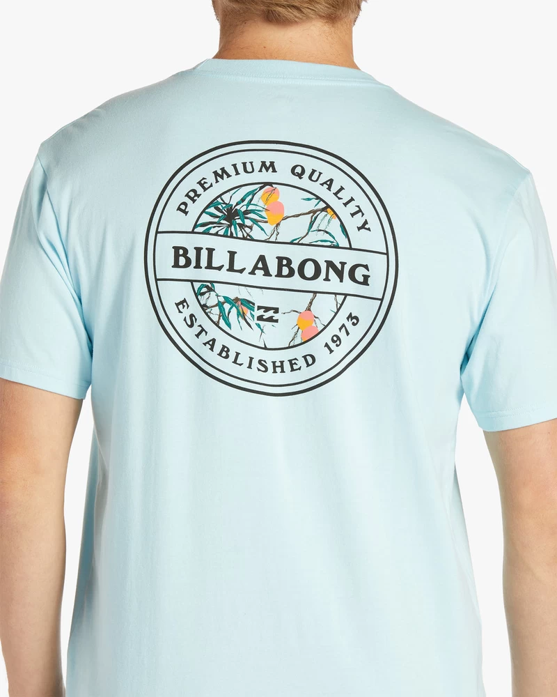 Billabong Rotor Short Sleeve T-Shirt - Coastal Blue