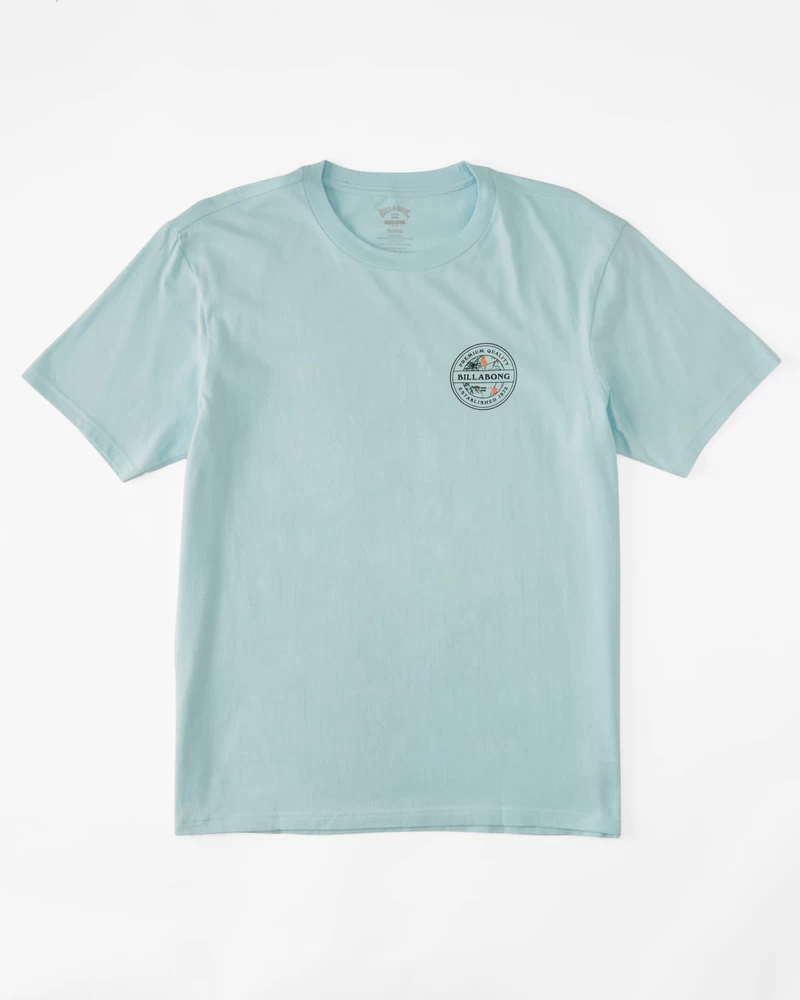 Billabong Rotor Short Sleeve T-Shirt - Coastal Blue