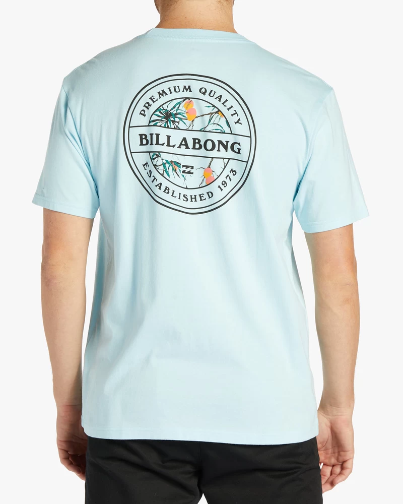Billabong Rotor Short Sleeve T-Shirt - Coastal Blue