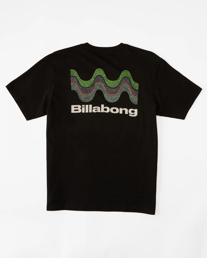 Camiseta Manga Curta Billabong Segment - Preta