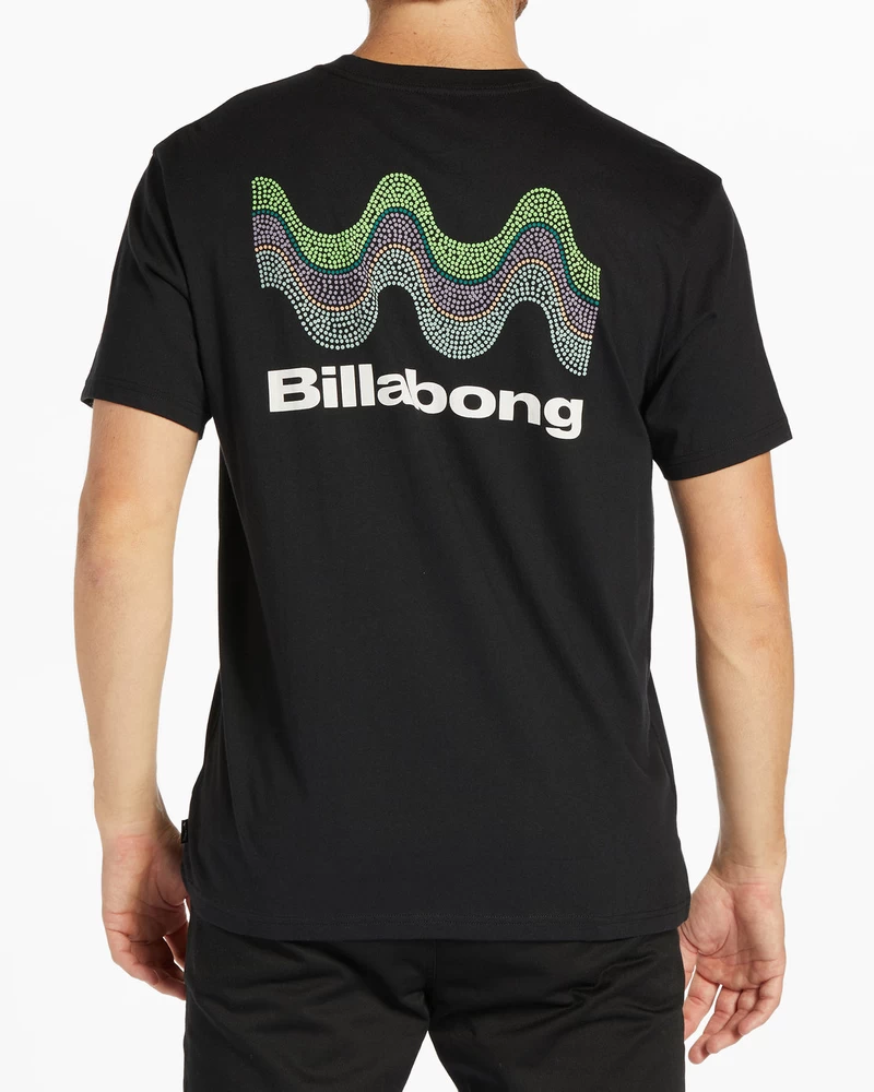 Billabong Segment T-shirt Met Korte Mouwen - Zwart