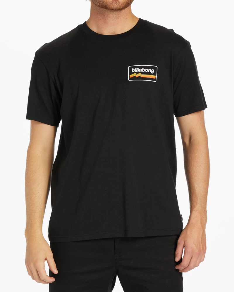 Billabong Walled Short Sleeve T-Shirt - Black