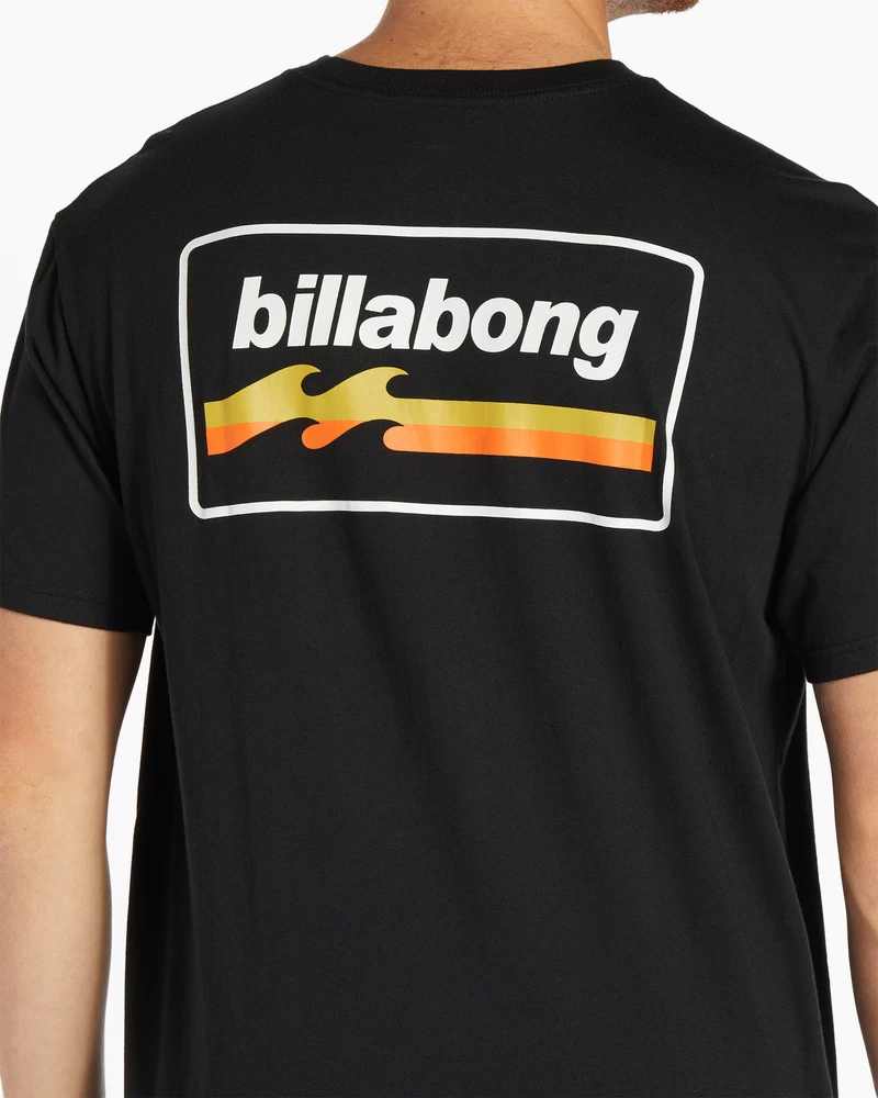 Billabong Walled Short Sleeve T-Shirt - Black
