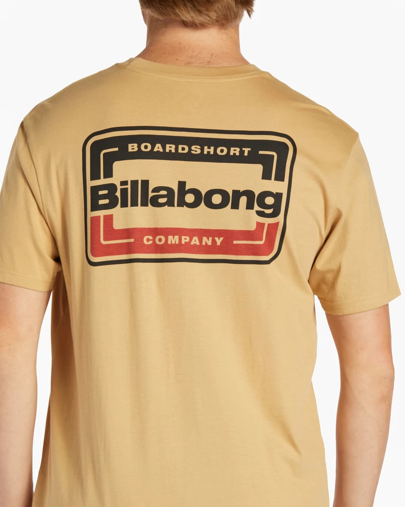 Billabong Walled Short Sleeve T-Shirt - Dusty Gold