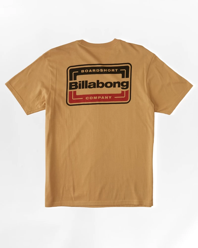 Billabong Walled Short Sleeve T-Shirt - Dusty Gold