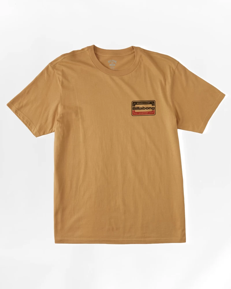 Billabong Walled Short Sleeve T-Shirt - Dusty Gold