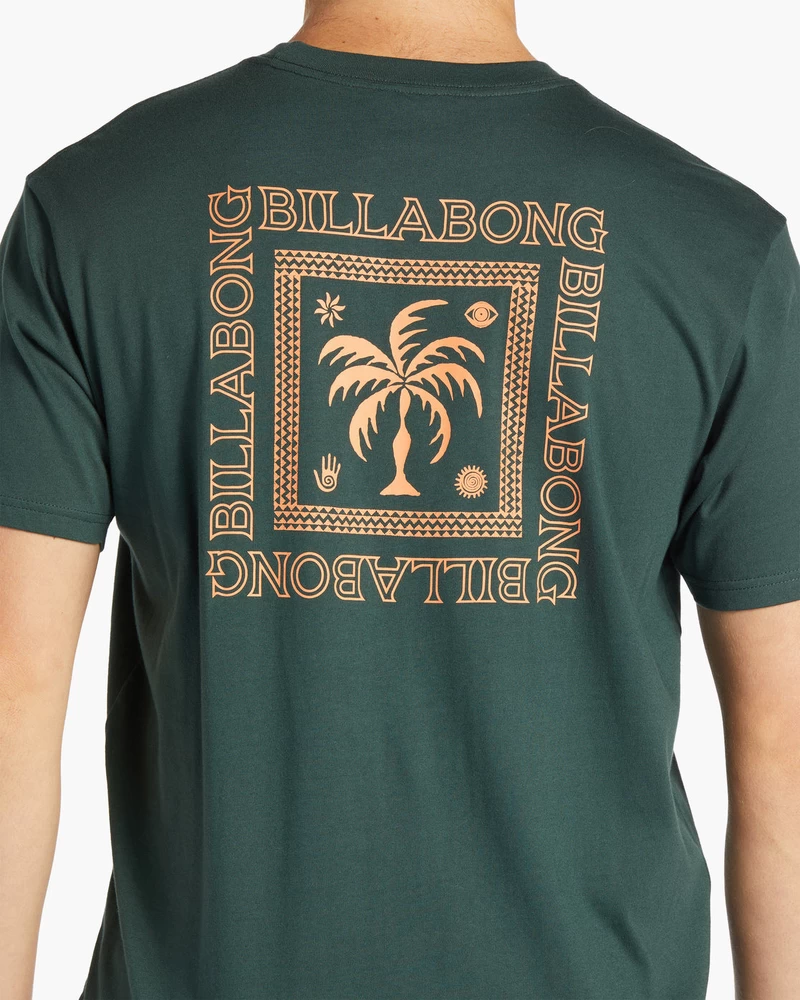 Billabong Tropics Pocket T-Shirt - Dark Forest
