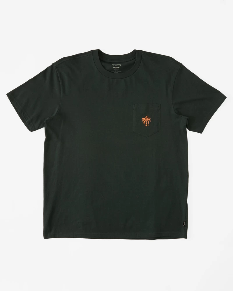 Billabong Tropics Pocket T-Shirt - Dark Forest
