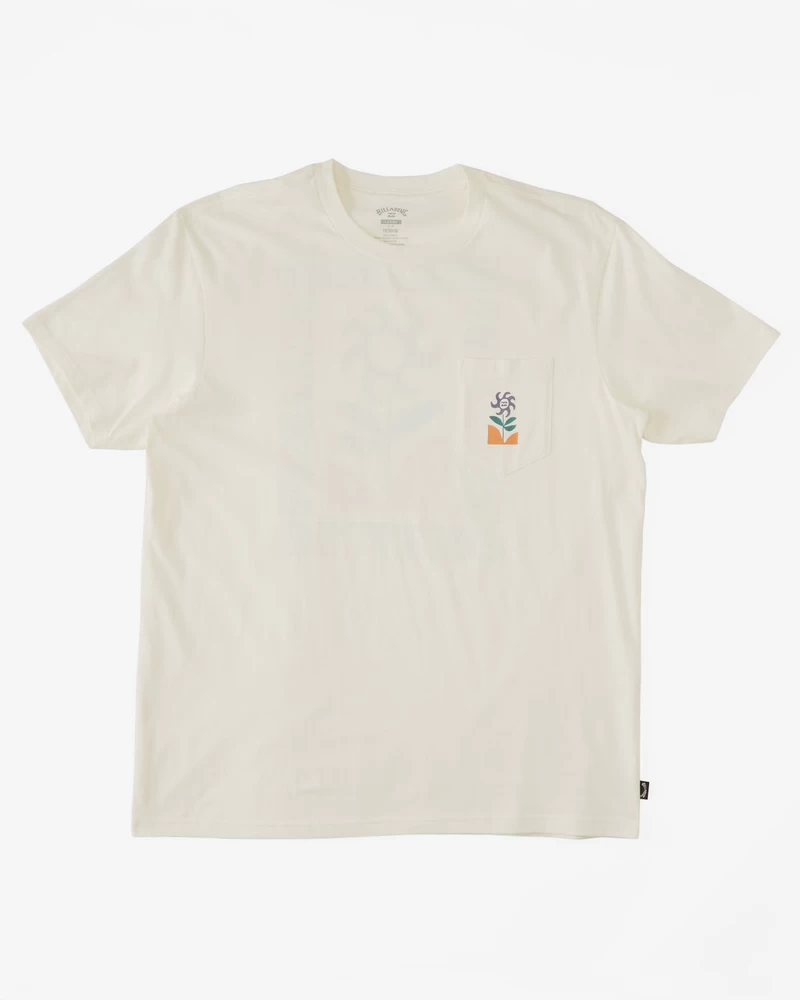 Billabong Tropics Taskut-paita - Luonnonvalkoinen