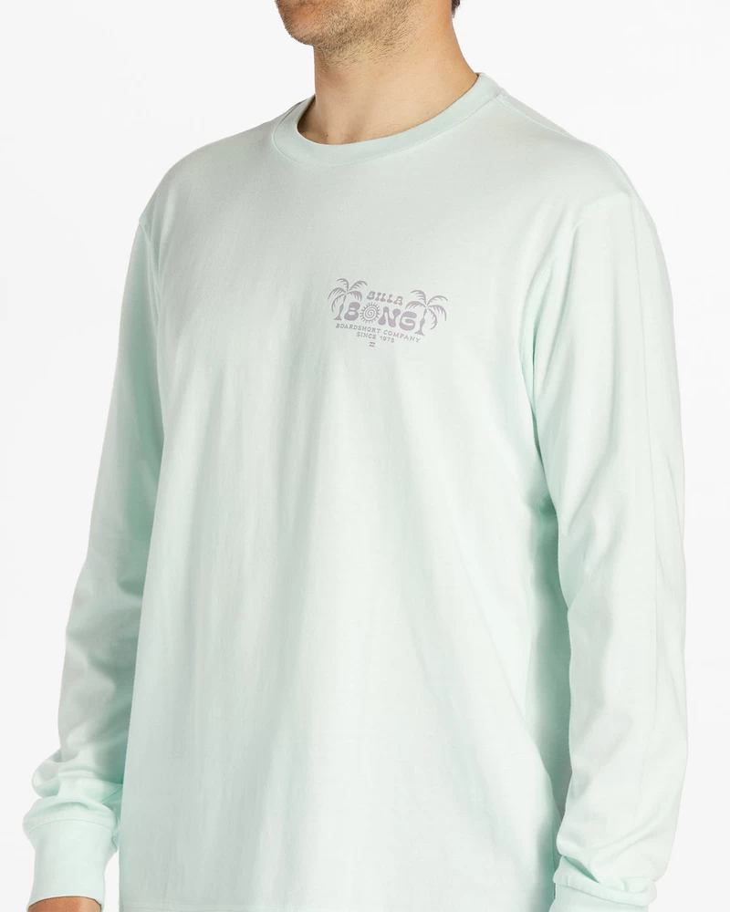 Billabong Lounge Long Sleeve T-Shirt - Seaglass