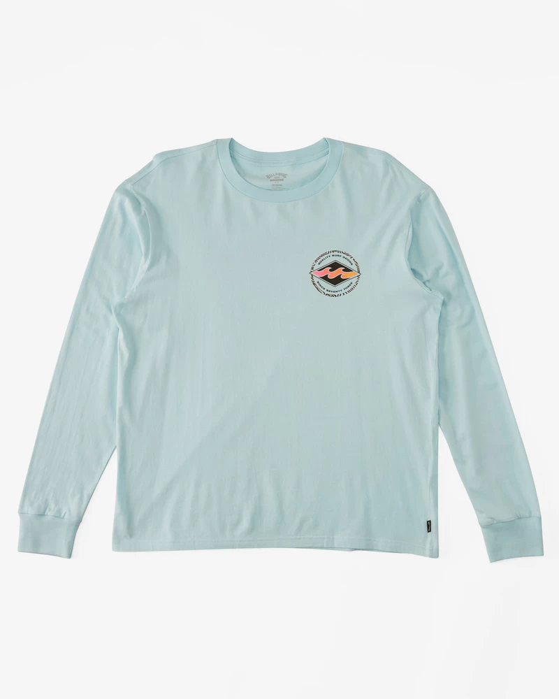 Billabong Rotor Diamond Long Sleeve T-Shirt - Coastal Blue
