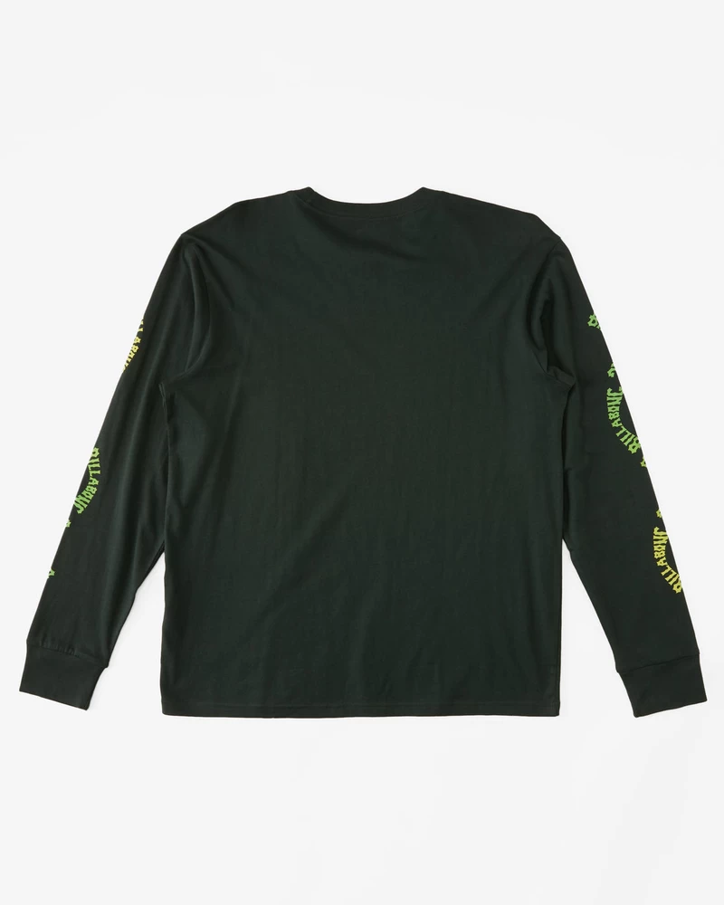 Billabong Snaking Arches Long Sleeve T-Shirt - Dark Forest