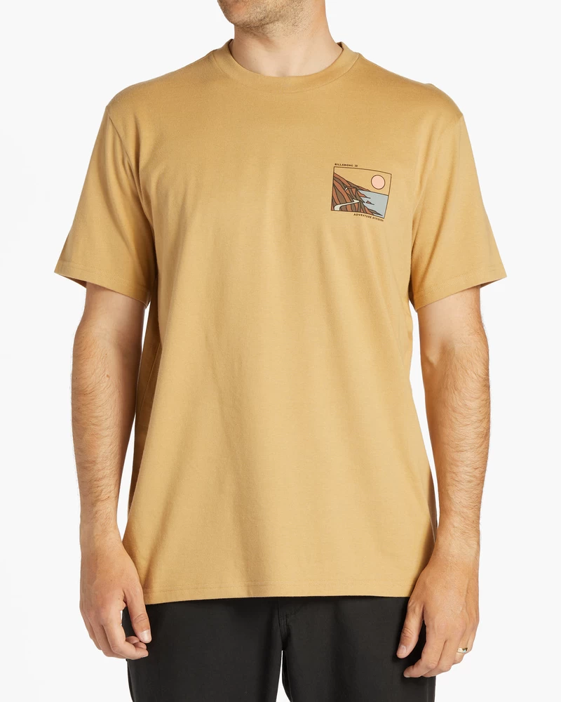 Billabong Gateway Short Sleeve T-Shirt - Dusty Gold