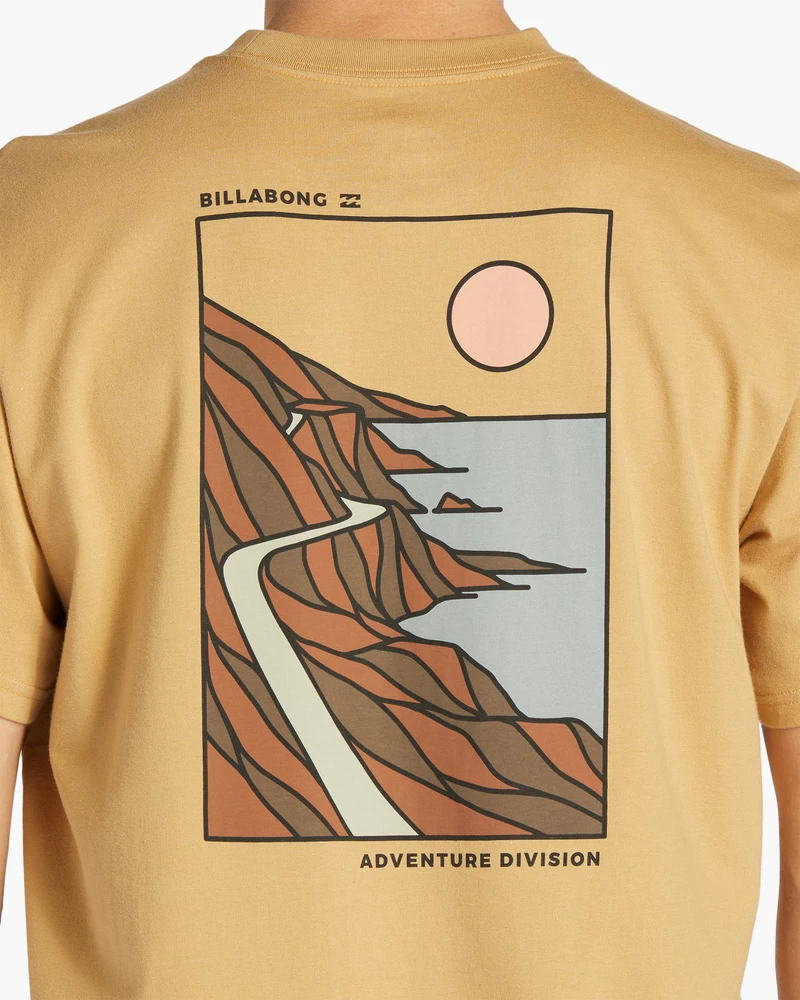 Billabong Gateway Short Sleeve T-Shirt - Dusty Gold