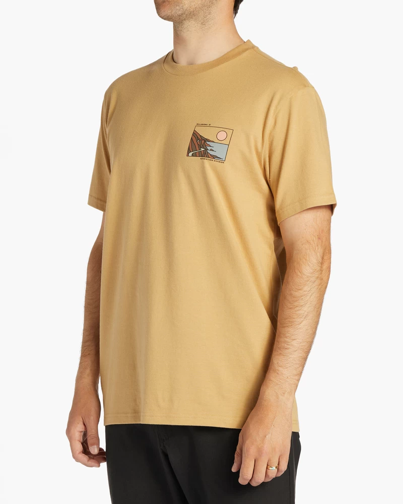 Billabong Gateway Short Sleeve T-Shirt - Dusty Gold
