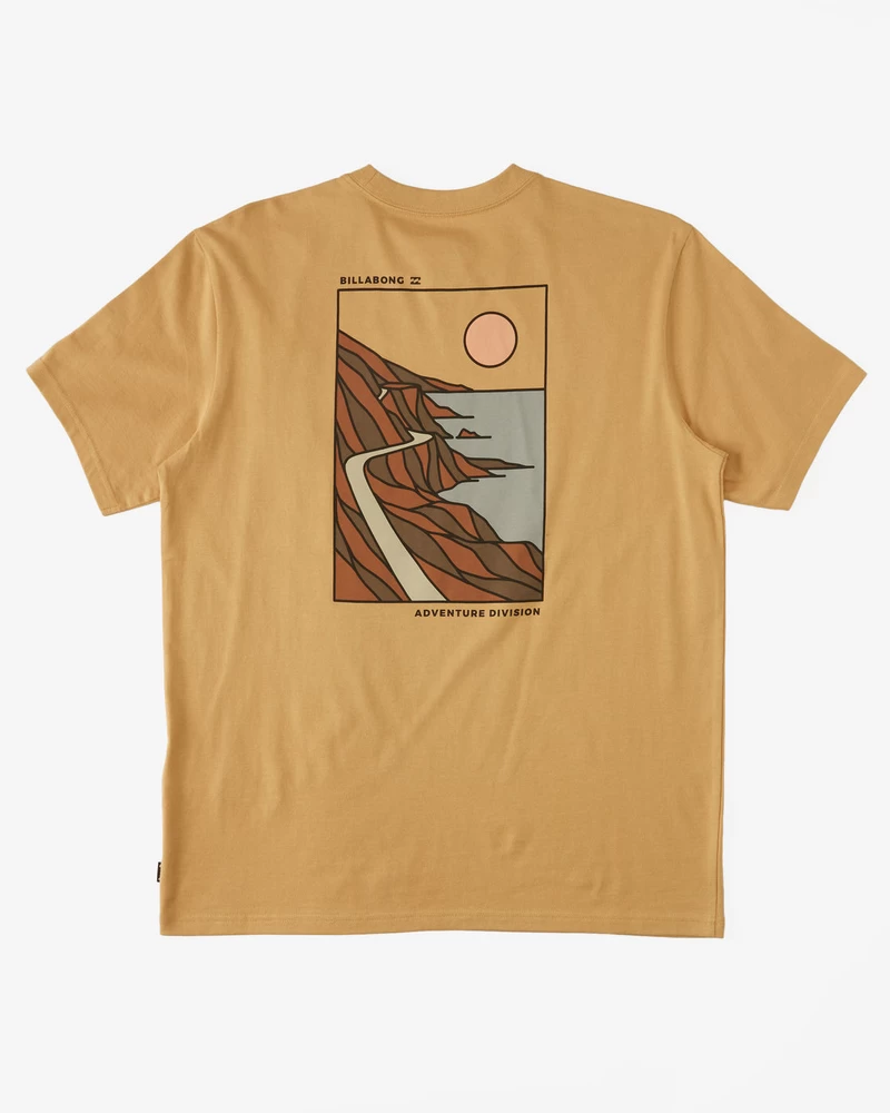 Billabong Gateway Short Sleeve T-Shirt - Dusty Gold