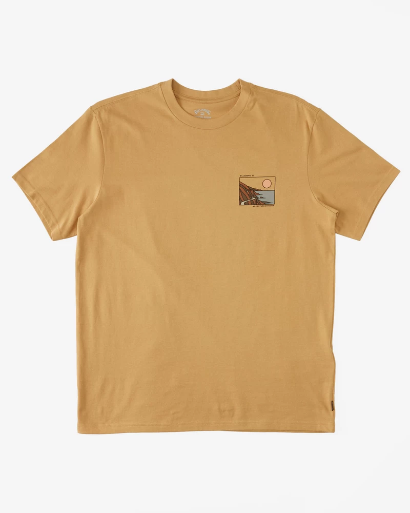 Billabong Gateway Short Sleeve T-Shirt - Dusty Gold