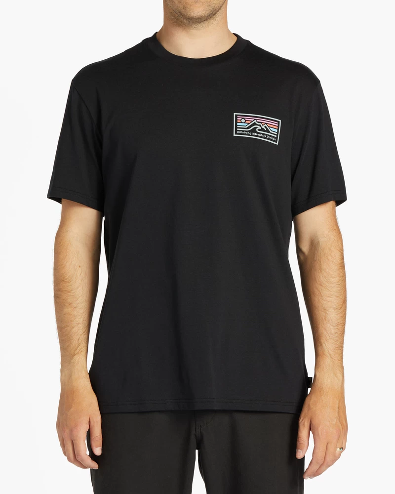 Billabong Length Short Sleeve T-Shirt - Black