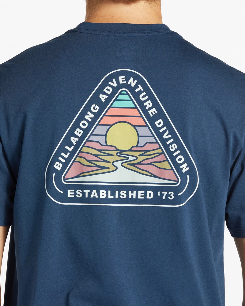 Billabong Rockies Short Sleeve T-Shirt - Dark Blue