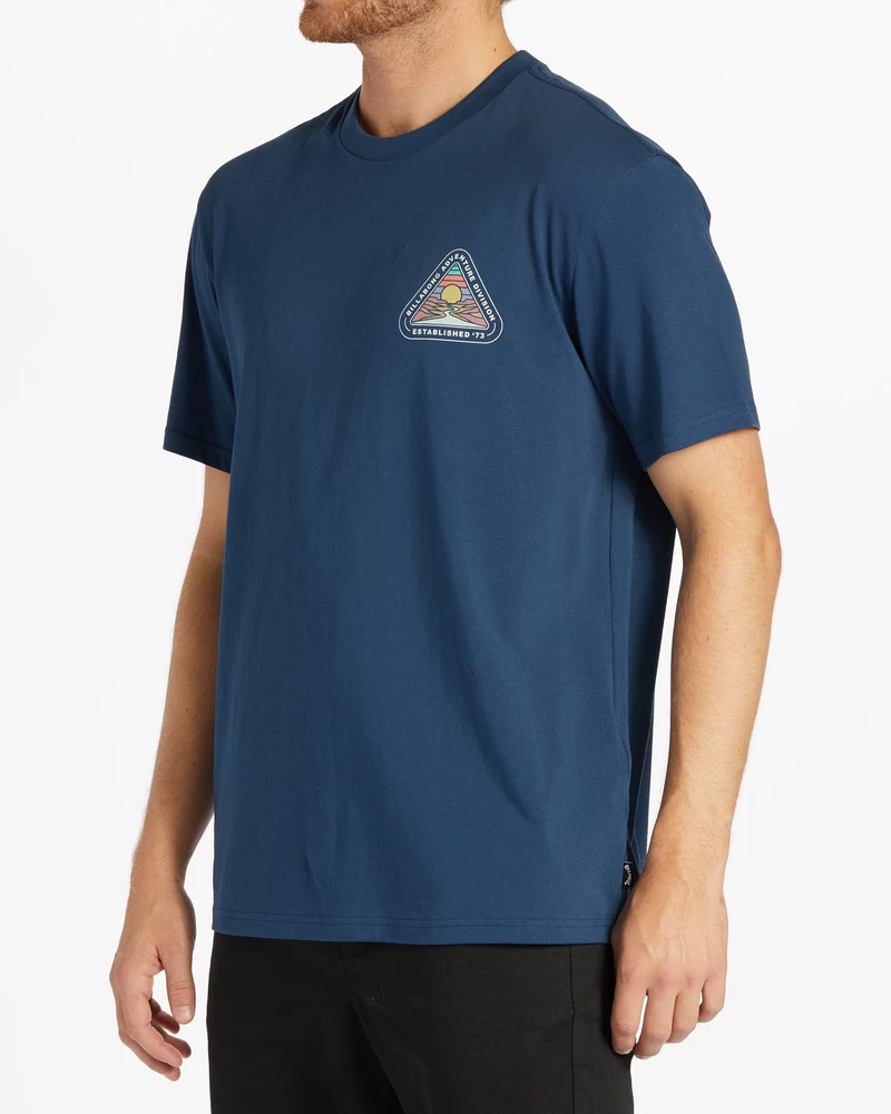 Billabong Rockies Short Sleeve T-Shirt - Dark Blue
