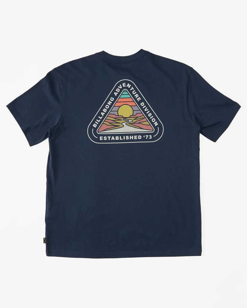 Billabong Rockies Short Sleeve T-Shirt - Dark Blue