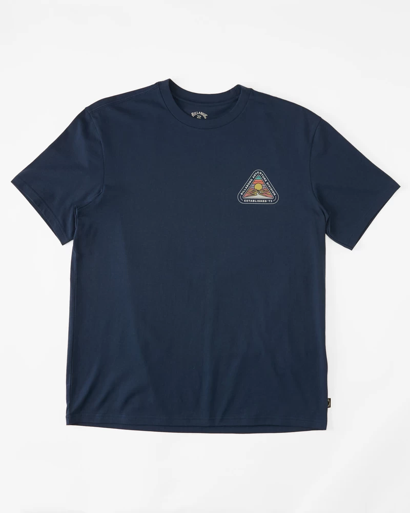 Billabong Rockies Short Sleeve T-Shirt - Dark Blue