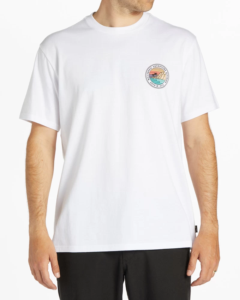Billabong Rockies Short Sleeve T-Shirt - White