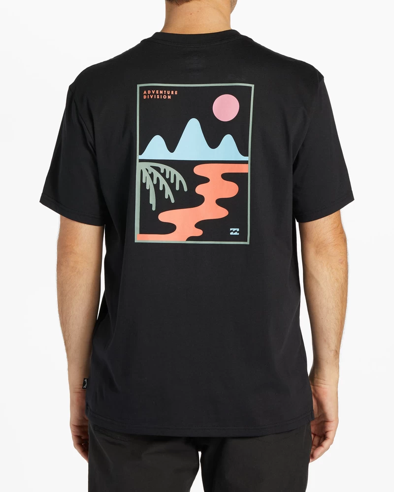 تيشيرت بيلابونج بأكمام قصيرة - أسود