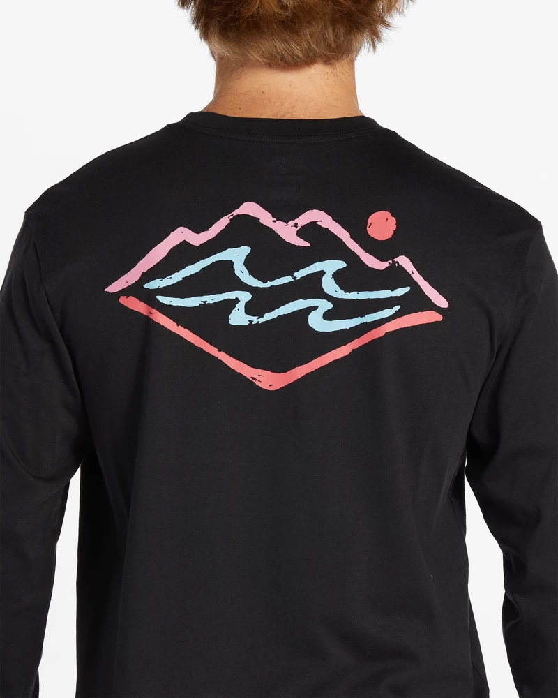 Billabong Summit Long Sleeve T-Shirt - Black