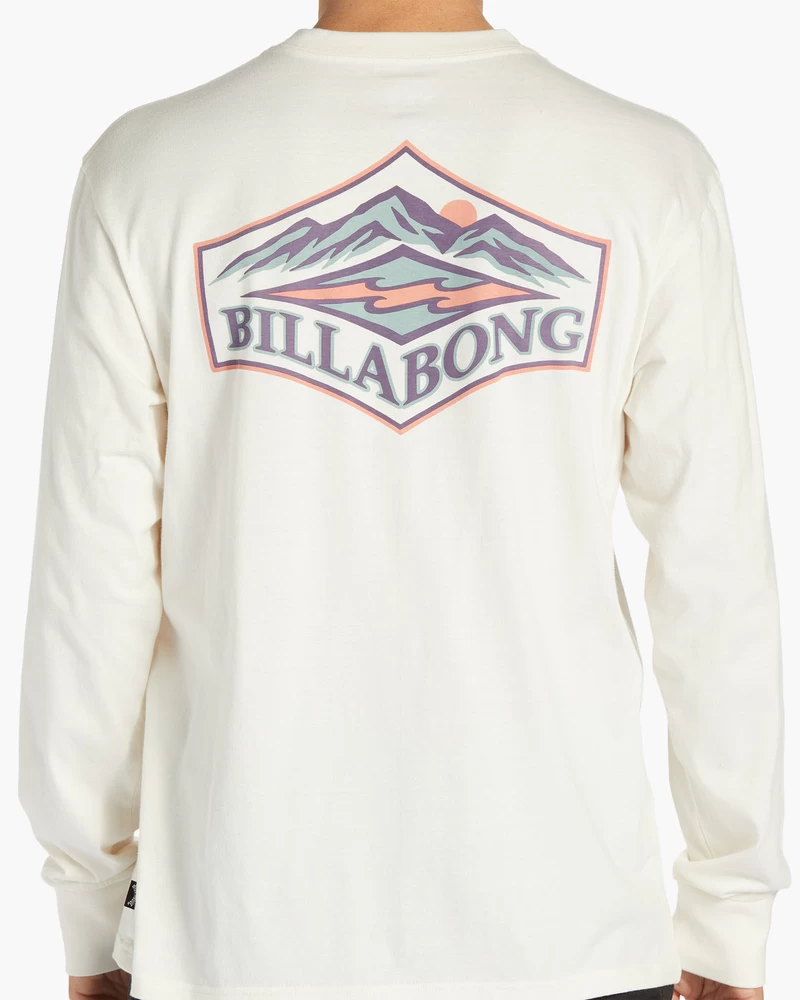 Billabong Summit Long Sleeve T-Shirt - Off White