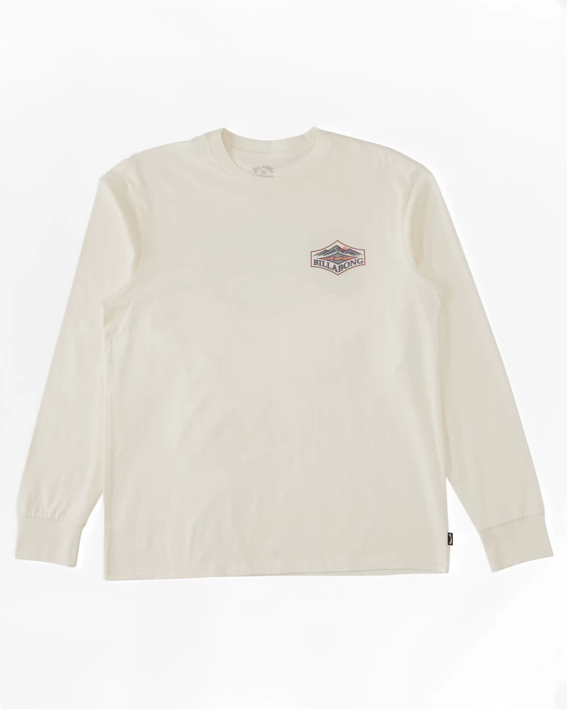 Billabong Summit Long Sleeve T-Shirt - Off White
