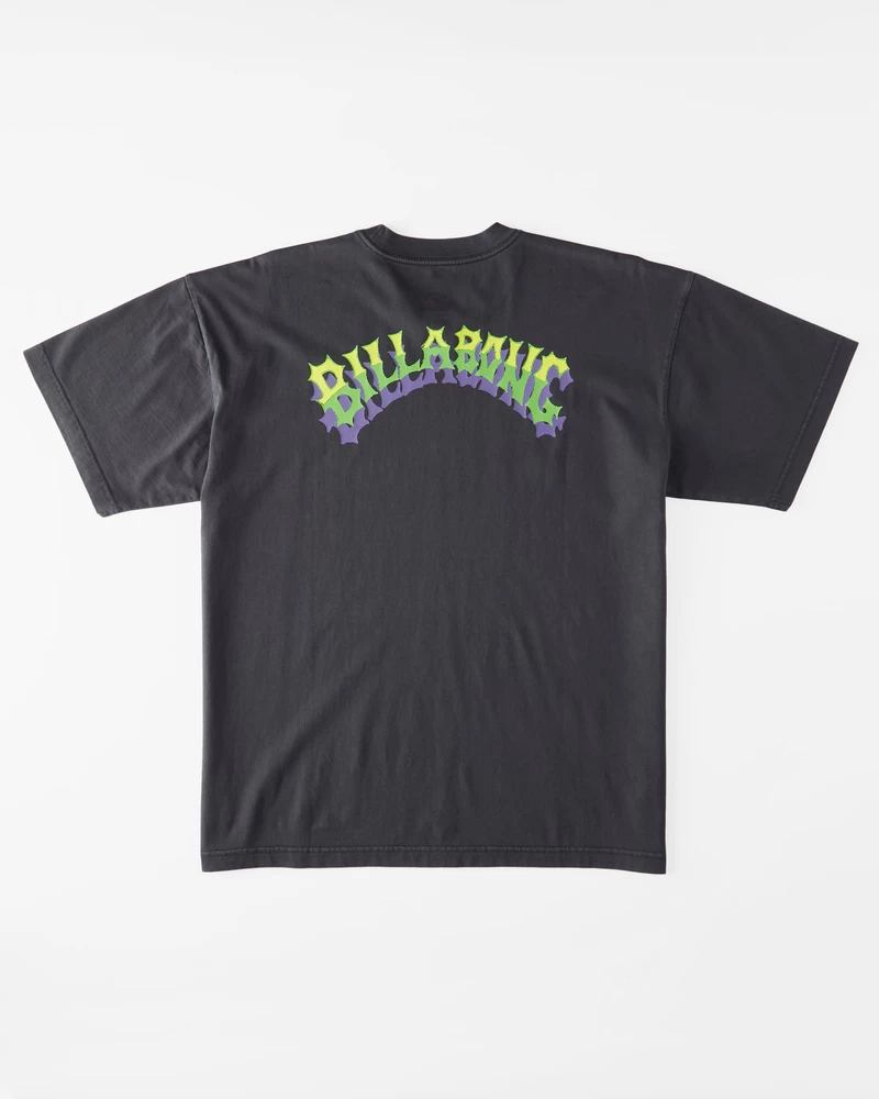 Billabong Arch Wave OG Short Sleeve Wave Washed T-Shirt - Washed Black