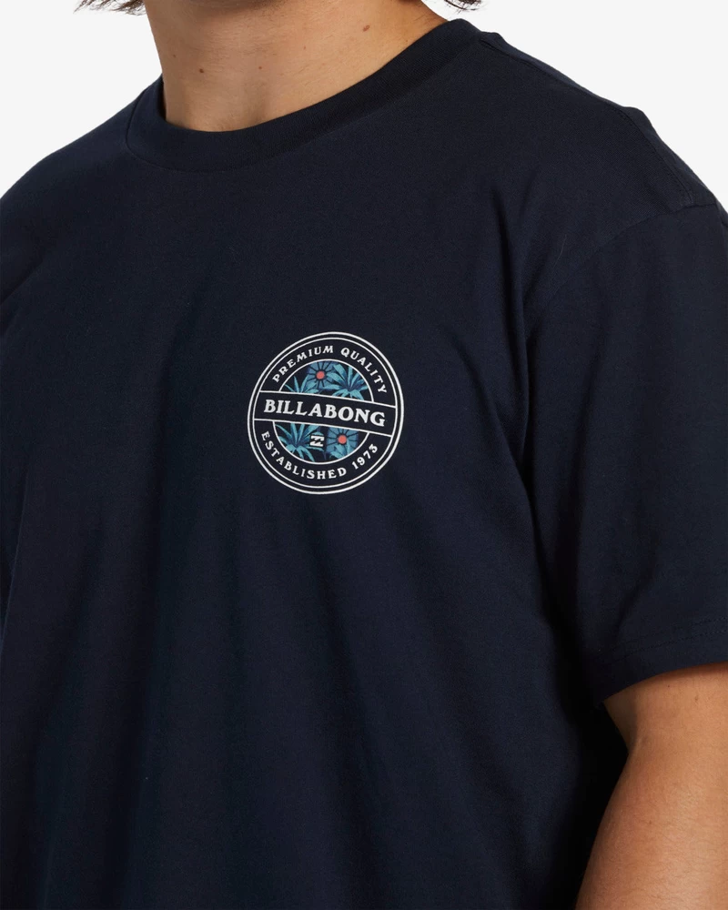 Billabong Rotor Short Sleeve T-Shirt - Navy