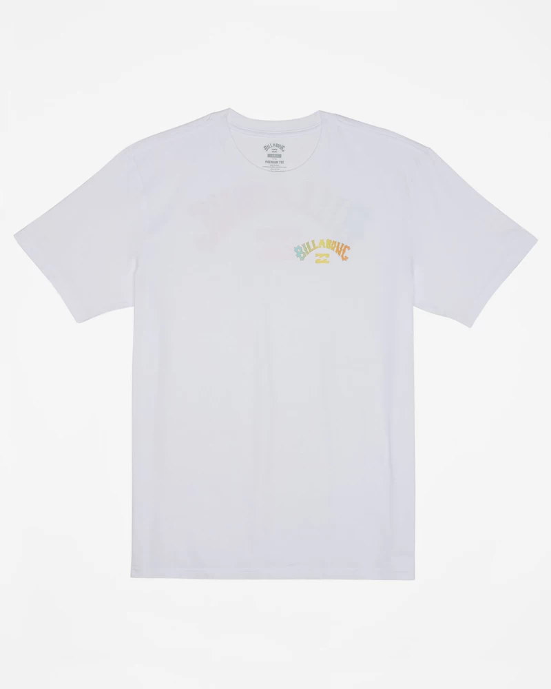 Billabong T-shirt Met Korte Mouwen En Boogvulling - Wit
