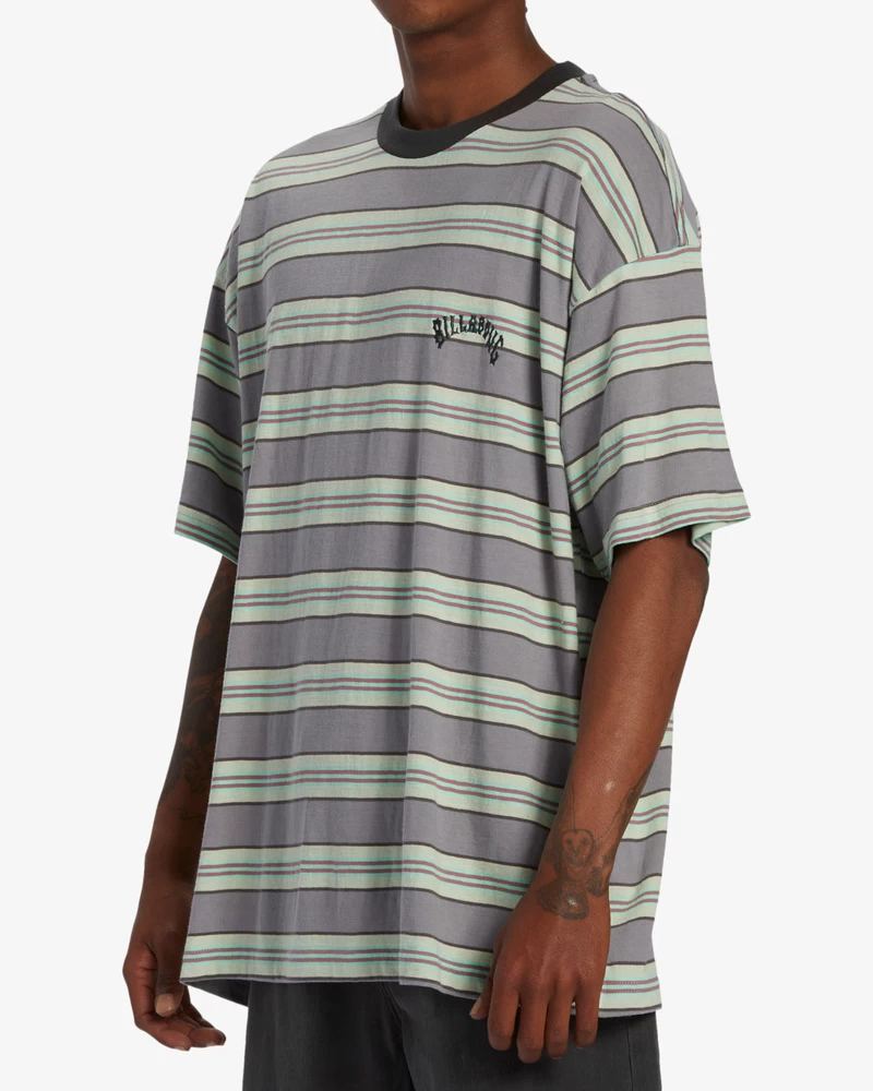 Billabong Baxter Crew Knit - Grey Violet