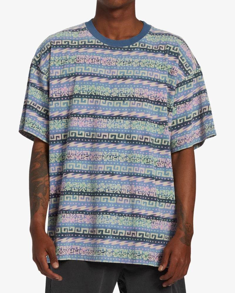 Billabong Halfrack Crew Knit - Splash