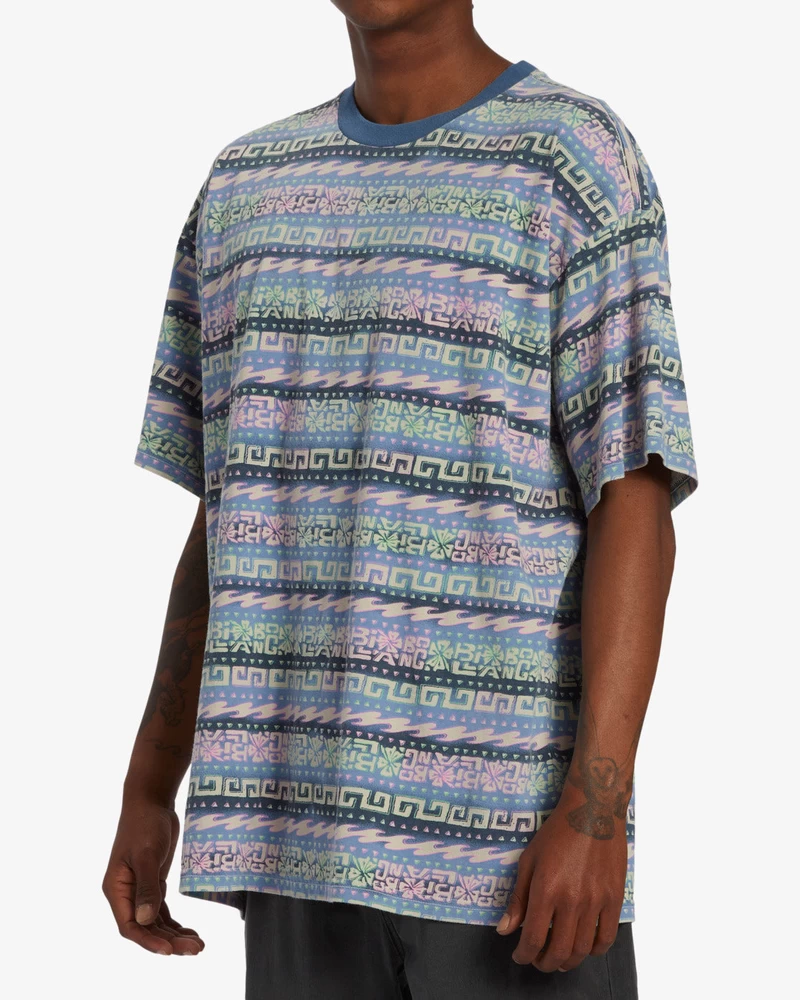 Billabong Halfrack Crew Knit - Splash