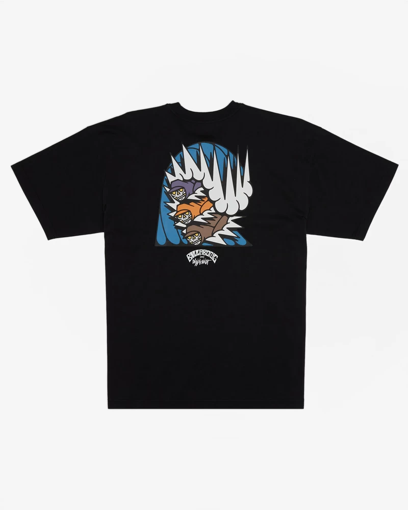 Billabong Party Wave OG Short Sleeve T-Shirt - Black