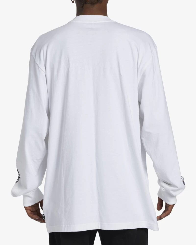 Billabong Skulls OG Long Sleeve T-Shirt - White