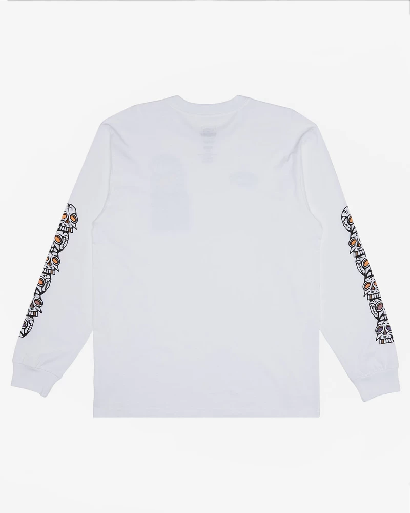 Billabong Skulls OG Long Sleeve T-Shirt - White