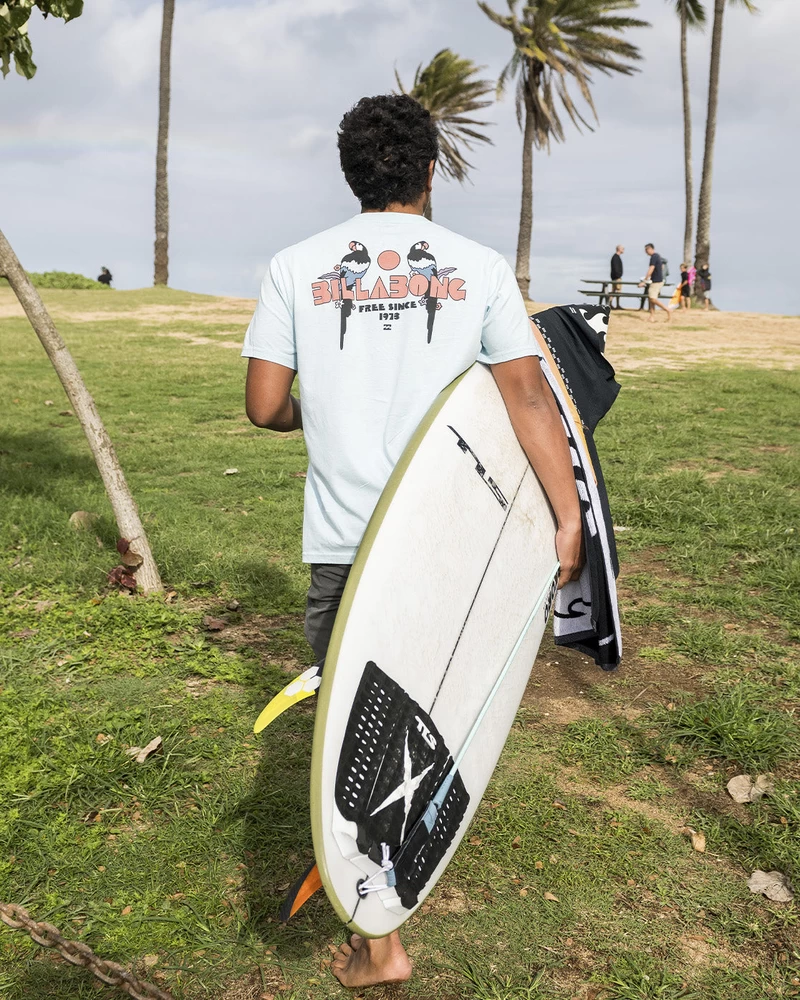 Billabong Lounge T-shirt Met Korte Mouwen - Kust