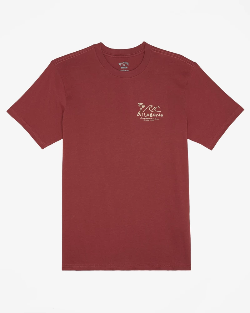 Camiseta Manga Curta Billabong Lounge - Rose Dust